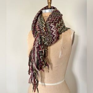 Missoni vintage zig-zag scarf